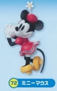 フルタ チョコエッグ　72 ミニーマウス　ディズニーキャラクター7【中古】