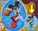フルタ チョコエッグ ディズニーキャラクター8 84 ミッキーマウス(彩色違い・緑)【蒸気船ウィリー】