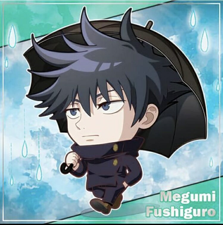 【内袋未開封】呪術廻戦　じゅじゅつかいせん　4-02 伏黒恵N【ノーマル】　にふぉるめーしょん　ディフォルメシール ウエハース Vol.4　バンダイ