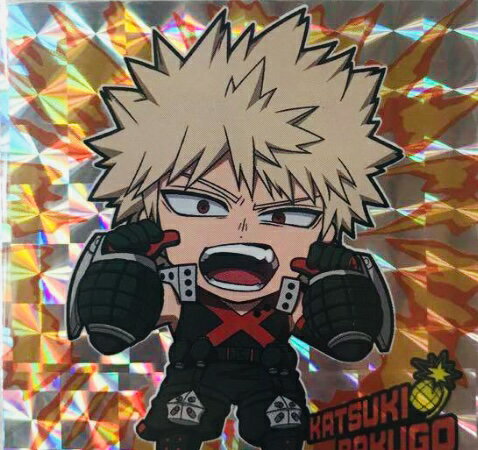 僕のヒーローアカデミア 爆豪勝己 にふぉるめーしょん 僕のヒーローアカデミア ウルトラシールウエハースvol.03【MHA3-02】UR【内袋未開封】