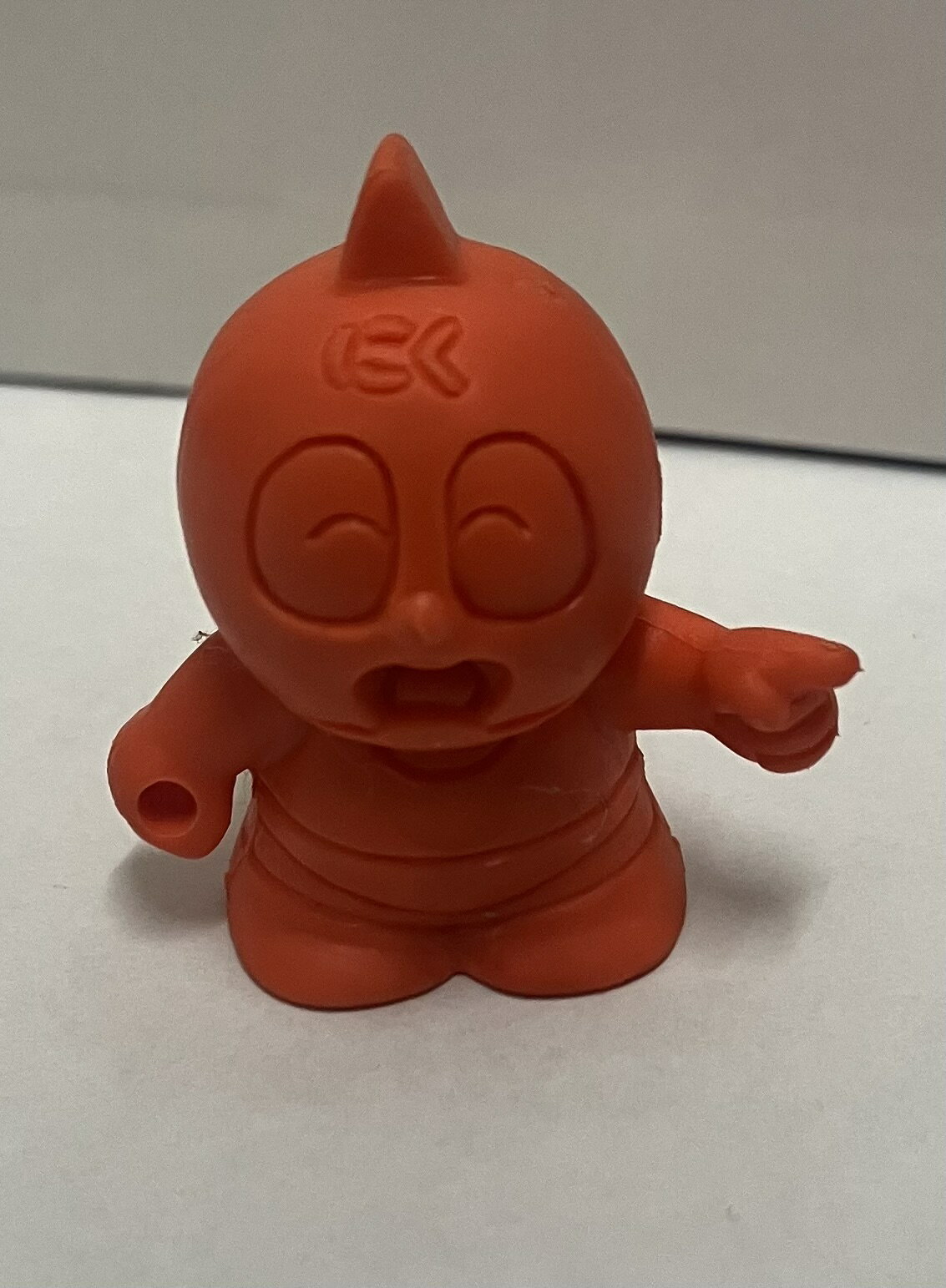 キン消し（キンケシ）　超人　アレキサンドリア・ミート　ミートくん C オレンジ　キン肉マン消しゴム　ゆでたまご【中古】