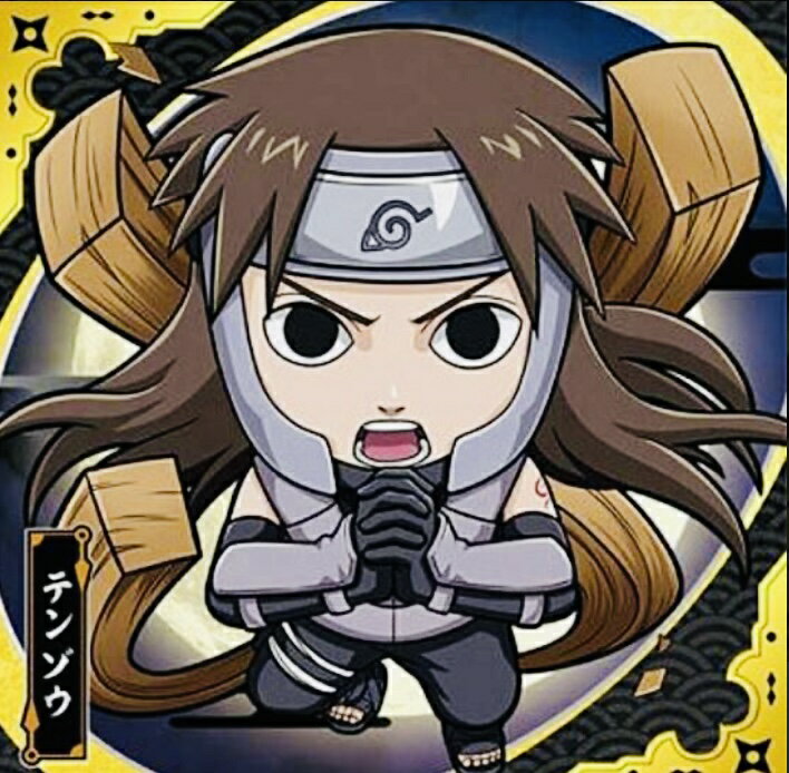 NARUTO-ナルト- 疾風伝 忍界3-14 テンゾウ R忍界シールウエハース vol.3 にふぉるめーしょん【内袋未開封】