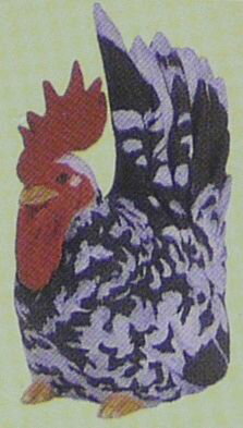 フルタ　チョコエッグ　033　チャボ（ゴイシチャボ）　ペット動物コレクション　第1弾　【中古】のサムネイル