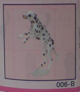 フルタ　チョコエッグ　ペット動物　第3弾　006-B　ダルメシアン　茶【中古】