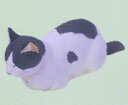 フルタ チョコエッグ 028 日本猫(黒白ぶち) ペット動物コレクション 第1弾 【中古】(3)