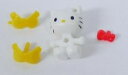 ワンダーカプセル ハローキティ Hello Kitty ハローキティコスチュームシリーズ Aセット 黄色 バンダイ【中古】