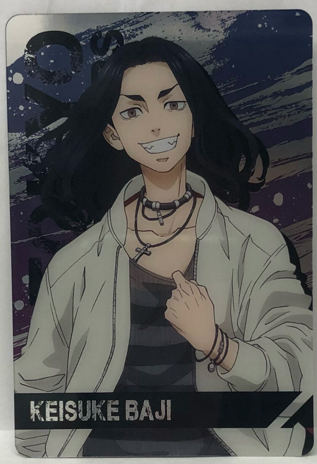 東京リベンジャーズ　東リベ　01-12　場時圭介(ばじけいすけ)　メタルカードコレクション【バンダイ】のサムネイル