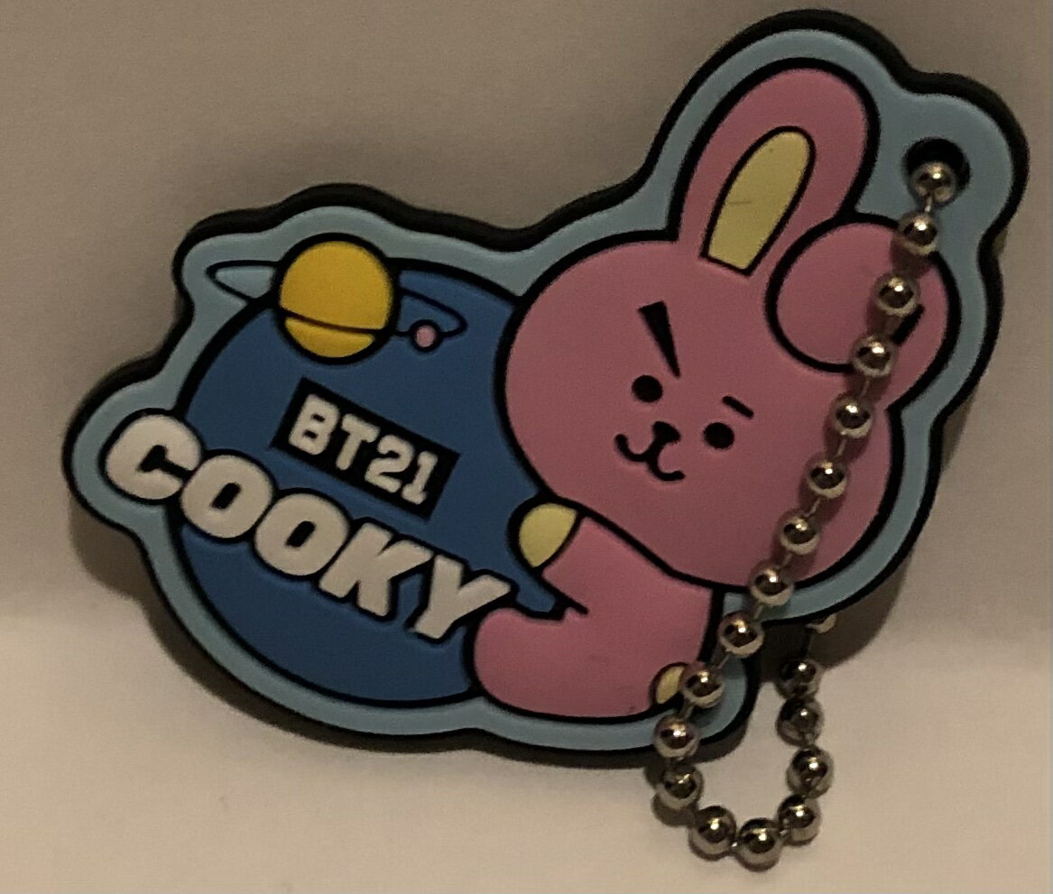 【開封品】　無添 くら寿司　COOKY(クキ)　BT21　オリジナルラバーマスコット【LINE FRIENDS】のサムネイル