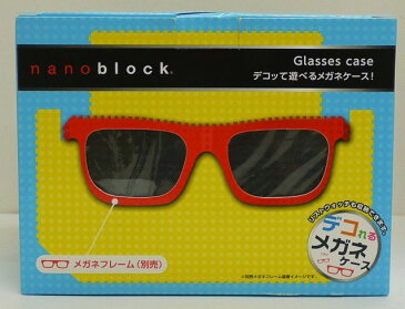 【未使用品】ナノブロック　nanoblock　デコって遊べるメガネケース！　黒　タックルプランニング【中古】