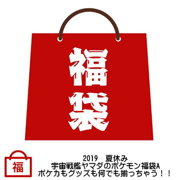 2019 夏休み 宇宙戦艦ヤマダの ポケモン福袋 A ポケットモンスター福袋 ★ポケカもグッズも何でも揃っちゃう!【POKEMON】【HappyBag】