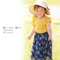 親子ペアルックリボン帽子/ハット/結び目/リンクコーデ/お揃い/ペアルック/プレゼント/ギフト/花柄/ペアルック/誕生日/母の日/リンクコーデ/おそろい