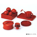 ポイント3倍以上(楽天カード利用) 茶道具 懐石道具(かいせきどうぐ) 懐石道具 五客揃 合成漆塗 朱