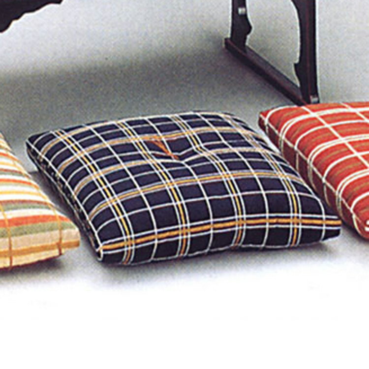 ポイント3倍以上（楽天カード利用） 茶道具 水屋道具 茶席用座布団 吉野格子 紺 五客●商品名以外のもの..