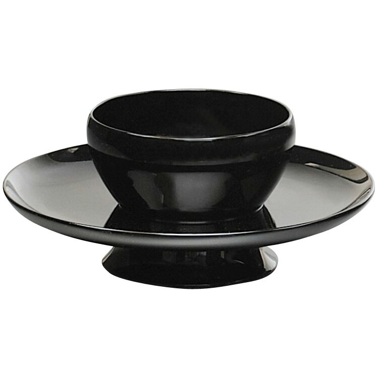 ポイント3倍以上（楽天カード利用） 茶道具 天目台（てんもくだい） 天目台 呂色 中村宗悦