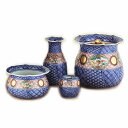 ポイント3倍以上(楽天カード利用) 茶道具 皆具(かいぐ) 皆具 赤絵 祥端 砂金袋 高野昭阿弥
