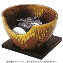 ポイント3倍以上(楽天カード利用) 茶道具 風炉(ふろ) ヤマキ製電熱式紅鉢 信楽 100V/200W/500W