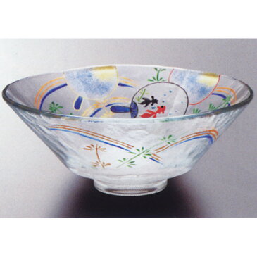 茶道具 平茶碗 義山 うちわ金魚絵(超耐熱) 山岡善高 茶道 抹茶椀 抹茶 茶器 茶椀 茶わん ちゃわん ギフト 千紀園