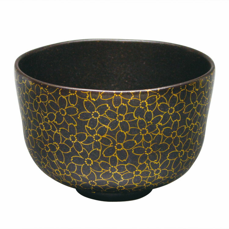 茶道具 抹茶茶碗（まっちゃちゃわん） 茶碗 金彩 桜尽し 花月窯