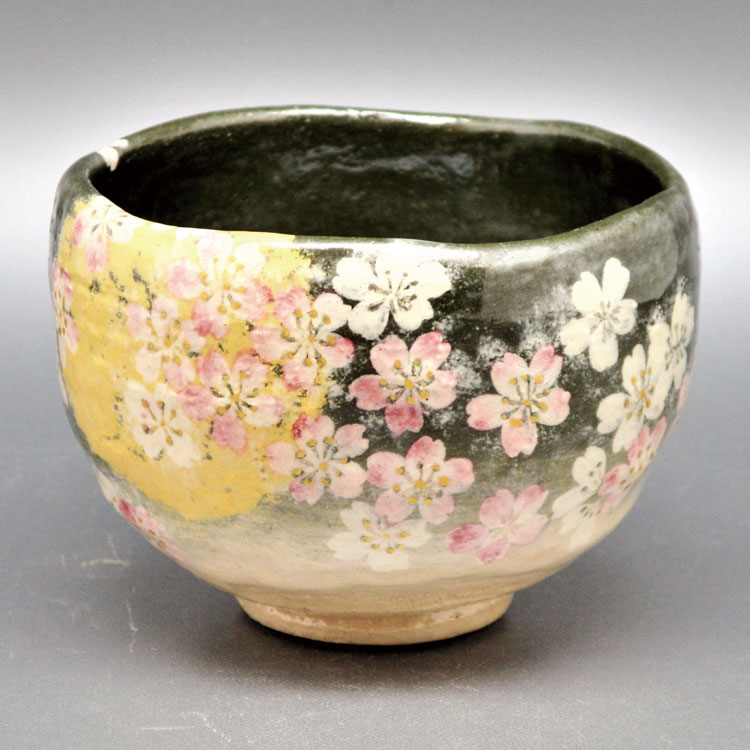 【吉村楽入 / 茶道具 抹茶茶碗】 ポイント3倍以上(楽天カード利用) 茶碗 月夜桜 通販 通販サイト 楽天のサムネイル