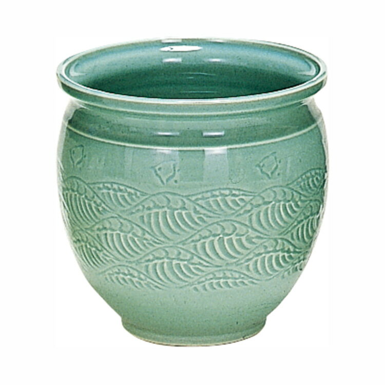 ポイント3倍以上（楽天カード利用） 茶道具 水屋瓶（みずやがめ） 水屋瓶 青磁 小 泉窯