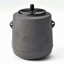 ポイント3倍以上(楽天カード利用) 茶道具 風炉釜(ふろがま) 筒釜 唐松地紋 菊地政光 (茶道具 通販 楽天)
