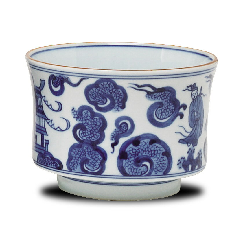 乐天商城 - ポイント3倍以上（楽天カード利用） 茶道具 火入（ひいれ） 火入 染付雲堂 景徳鎮 王懐英