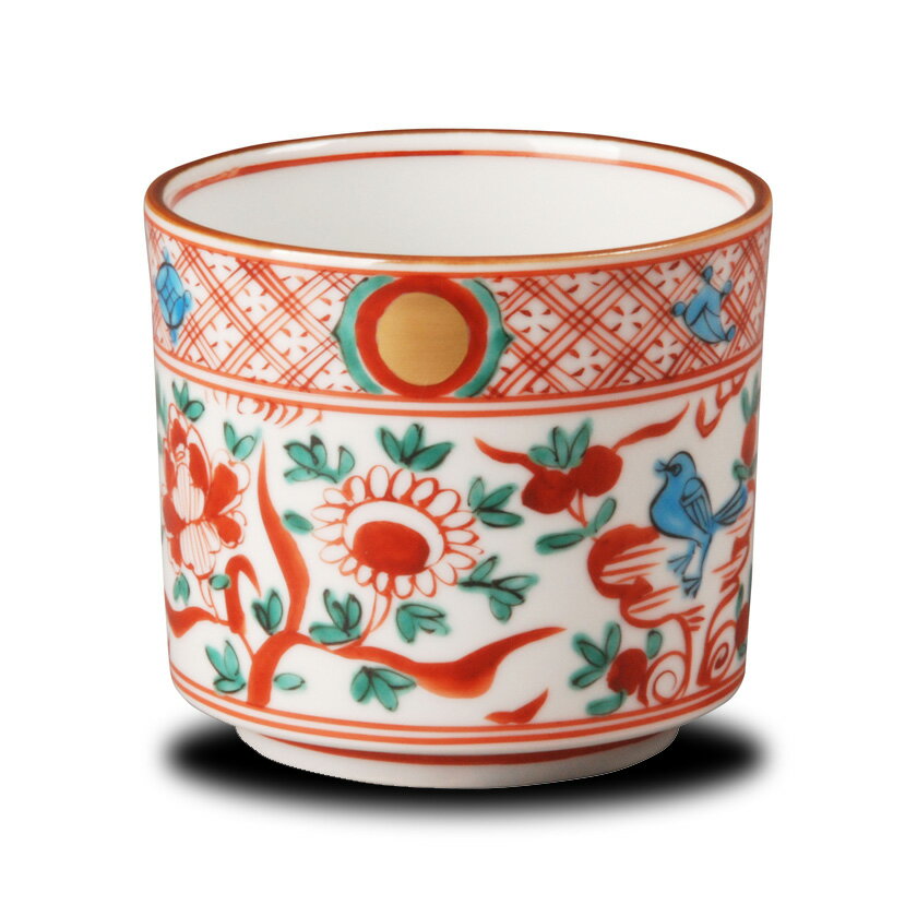 ポイント3倍以上（楽天カード利用） 茶道具 火入（ひいれ） 火入 赤絵 花鳥 高野昭阿弥