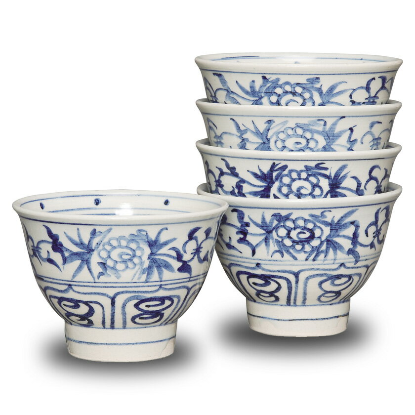 ポイント3倍以上（楽天カード利用） 茶道具 数茶碗（かずちゃわん） 数茶碗 安南 10客 黒石窯 数茶碗 ..