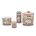 ポイント3倍以上(楽天カード利用) 茶道具 皆具(かいぐ) 皆具 呉須 赤絵 高野昭阿弥