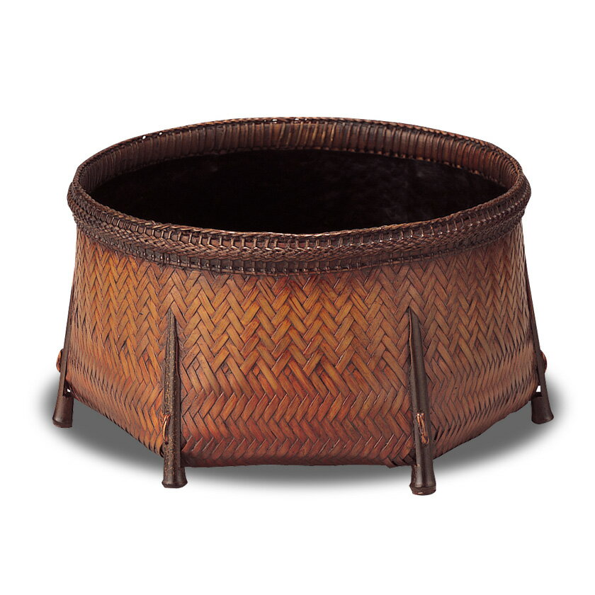 ポイント3倍以上（楽天カード利用） 茶道具 炭斗（炭取・すみとり） 炭斗 唐物写 六角 和田菁竺