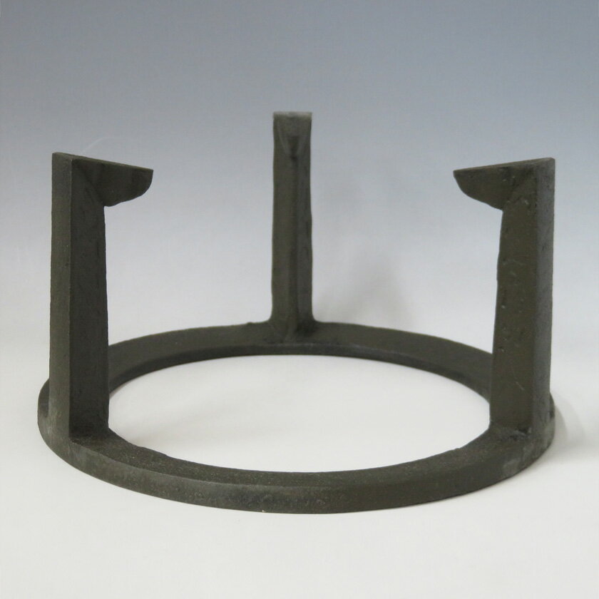 ポイント3倍以上（楽天カード利用） 茶道具 五徳（ごとく） 五徳 炉用 8寸 虫喰