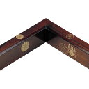 ポイント3倍以上(楽天カード利用) 茶道具 炉縁(ろぶち) 炉縁 吹漆 高台寺蒔絵 中村湖彩