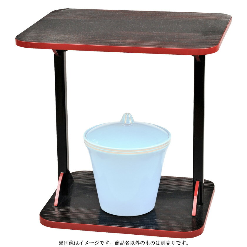 乐天商城 - ポイント3倍以上（楽天カード利用） 茶道具 棚（たな） 小四方棚 戸塚富悦 ●水指は別売です。