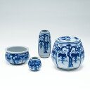 ポイント3倍以上(楽天カード利用) 茶道具 皆具(かいぐ) 皆具 染付 葡萄棚 高野 昭阿弥 作