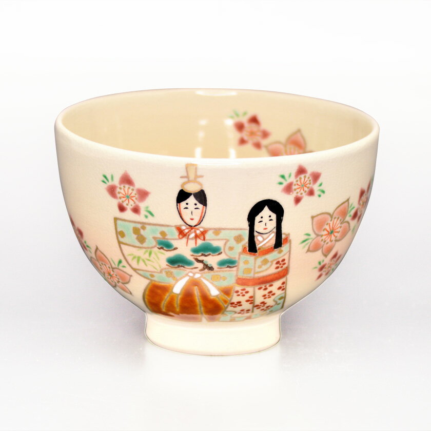 ポイント3倍以上（楽天カード利用） 茶道具 抹茶茶碗（まっちゃちゃわん） 茶碗 御本 立雛 見谷 福峰