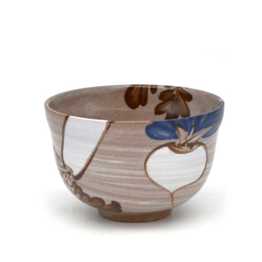 【ポイント10倍 期間2月4日20時〜2月10日1時59分】 茶道具 抹茶茶碗（まっちゃちゃわん） 乾山風　大根..