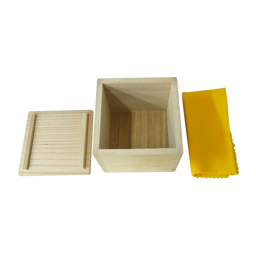 ポイント3倍以上（楽天カード利用） 茶道具 桐箱 (ぐいのみ用) (黄布付き)●ぐいのみの実寸をお知らせく..