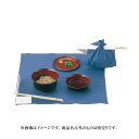 ポイント3倍以上(楽天カード利用) 茶道具 懐石道具(かいせきどうぐ) 蕎麦椀 溜内朱 風呂敷付 (五客)