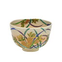 ポイント3倍以上(楽天カード利用) 茶道具 抹茶茶碗(まっちゃちゃわん) 茶碗 色絵 春蘭 伊坂 清香