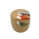 ポイント3倍以上(楽天カード利用) 茶道具 薄茶器(うすちゃき) 中棗 白キララ 鯉幟 鯉のぼり 樹脂製 端午の節句 こどもの日