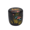 ポイント3倍以上(楽天カード利用) 茶道具 薄茶器(うすちゃき) 中棗 菖蒲兜 中村 湖彩 端午の節句 こどもの日