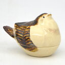 ポイント3倍以上(楽天カード利用) 茶道具 香合(こうごう) 香合 雀 今岡 三四郎