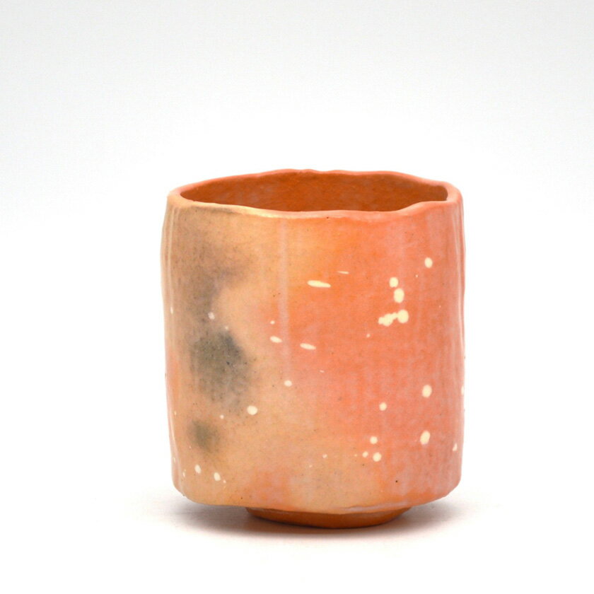 ポイント3倍以上（楽天カード利用） 茶道具 筒茶碗（つつちゃわん） 筒茶碗 雪片 佐々木 昭楽