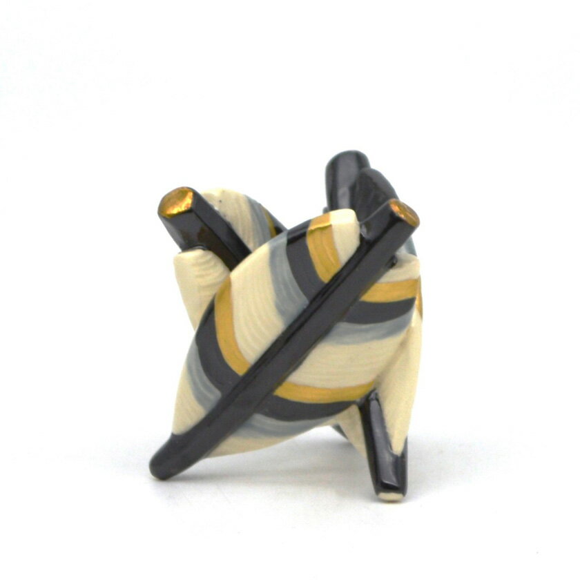 ポイント3倍以上（楽天カード利用） 茶道具 蓋置（ふたおき） 蓋置 矢羽根 今岡 三四郎