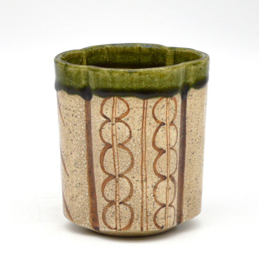 ポイント3倍以上（楽天カード利用） 茶道具 火入（ひいれ） 火入 織部 木瓜 松本 鉄山