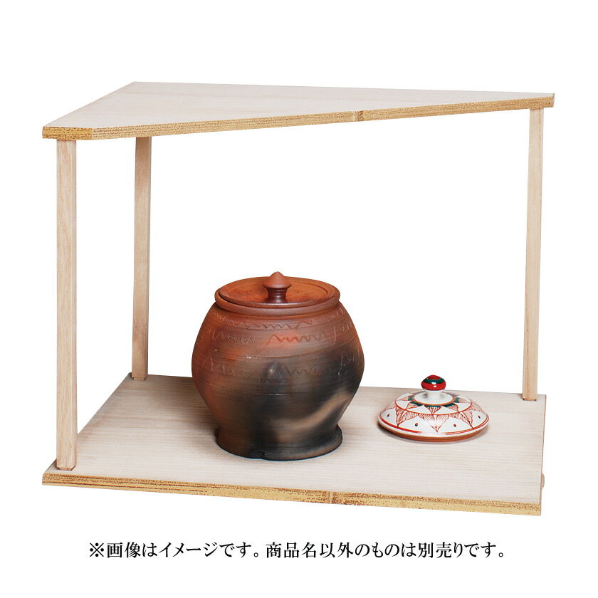Rakuten - ポイント3倍以上（楽天カード利用） 茶道具 棚（たな） 山里棚 杉木地 竹張砂擦 遠洲好写 小林幸斎 (茶道具 通販 楽天)