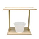 ポイント3倍以上(楽天カード利用) 茶道具 棚(たな) 角棚 桐木地 小林 幸斎