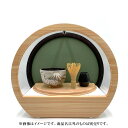 ポイント3倍以上(楽天カード利用) 茶道具 その他 丸型 飾棚 クリアー