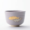ポイント3倍以上(楽天カード利用) 茶道具 抹茶茶碗(まっちゃちゃわん) 万能碗 スミレ金銀彩 楽入窯