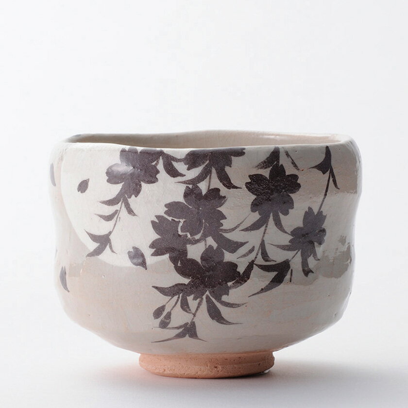 乐天商城 - 【吉村楽入 / 茶道具 抹茶茶碗】 ポイント3倍以上(楽天カード利用) 季節茶碗 桜影絵 通販 通販サイト 楽天